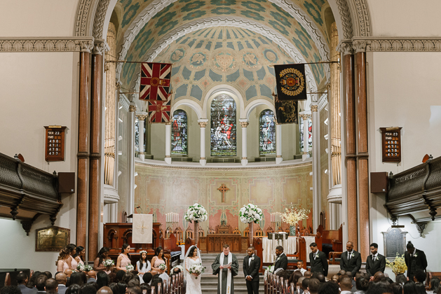 St. Andrew's Church wedding ceremony in Toronto