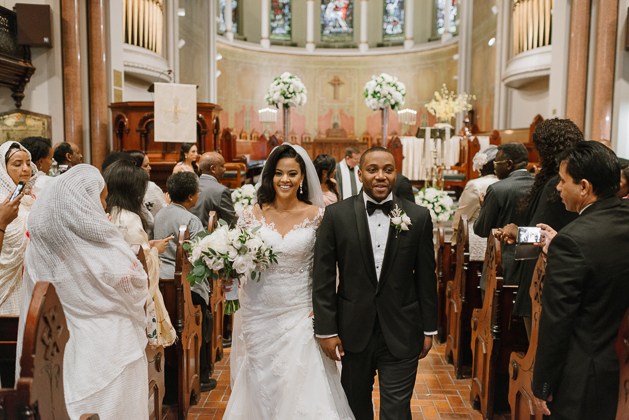 St. Andrew's Church wedding ceremony in Toronto