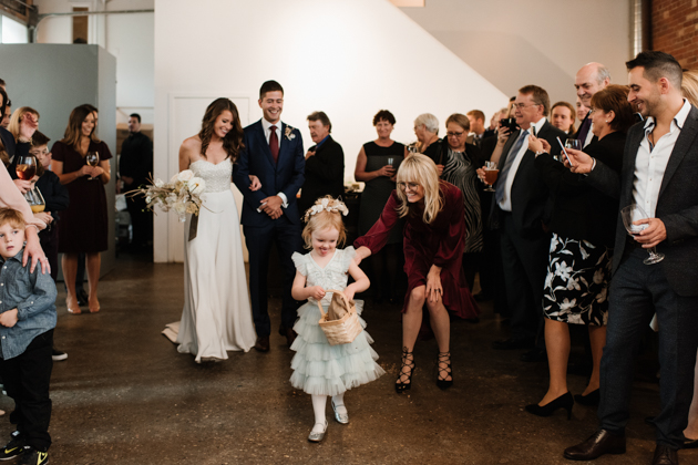 Small and intimate Queen St West wedding in Toronto