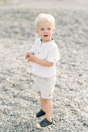 Summer family shoot on a beach in Toronto