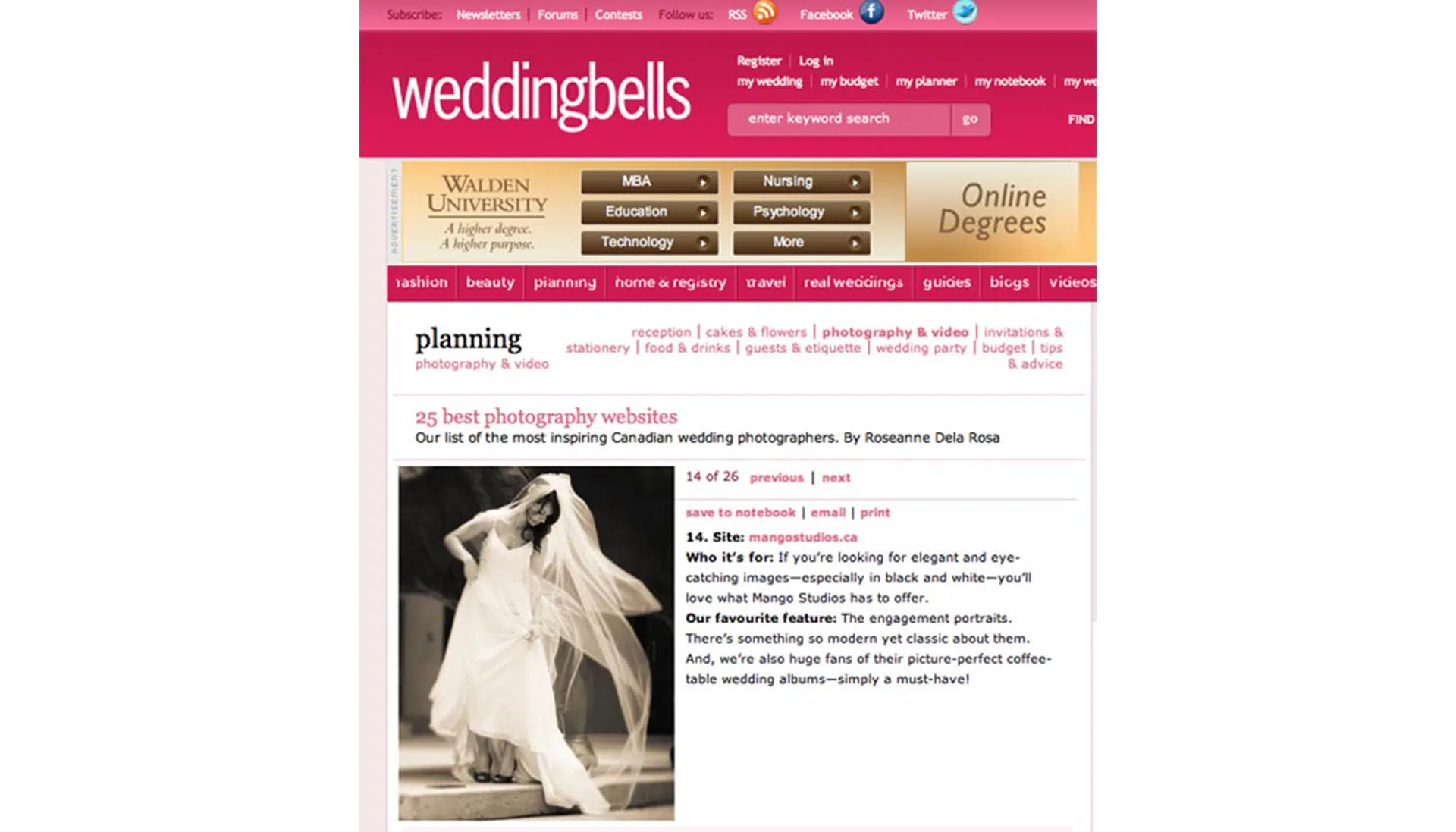 featured on wedding bells